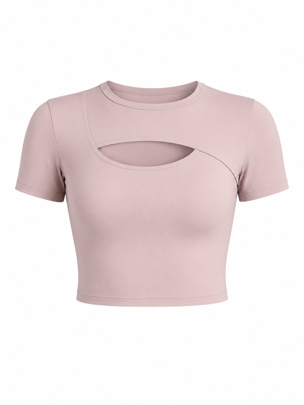 Lululemon / Get Centred Short Sleeve Shirt / Misty Pink / Size 6